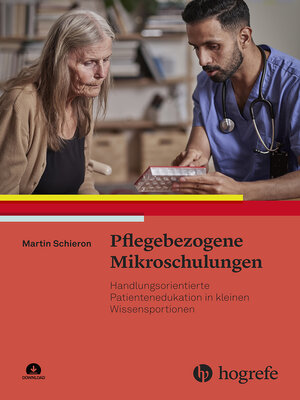 cover image of Pflegebezogene Mikroschulungen